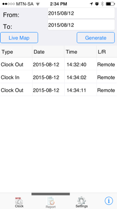 How to cancel & delete ERS Mobile Clock from iphone & ipad 1