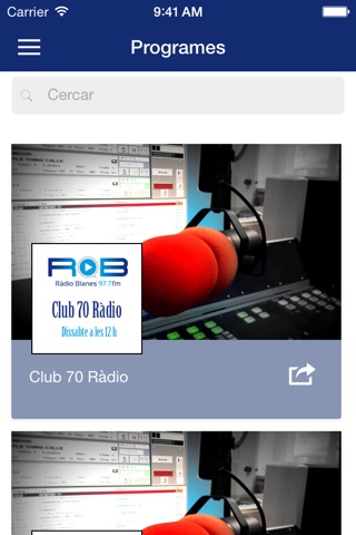 Ràdio Blanes screenshot 2