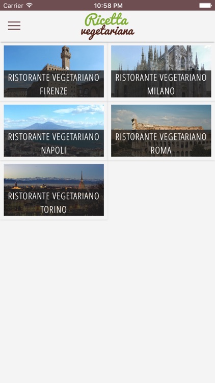 Ricetta Vegetariana screenshot-3