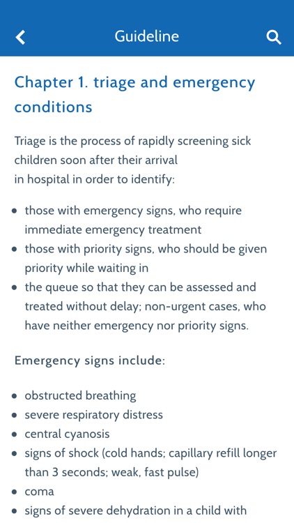 WHO e-Pocketbook of Hospital Care for Children screenshot-3