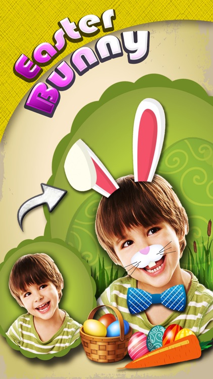 Easter Bunny Yourself - Holiday Photo Sticker Blender with Cute Bunnies & Eggs