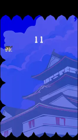 Game screenshot Bouncy Samurai - Tap to Make Him Bounce, Fight Time and Don't Touch the Ninja Shadow Spikes apk