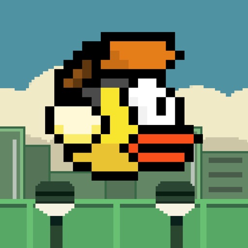 Flappy Classic Returns - The Original Replica Simulator Damn Bird Game iOS App