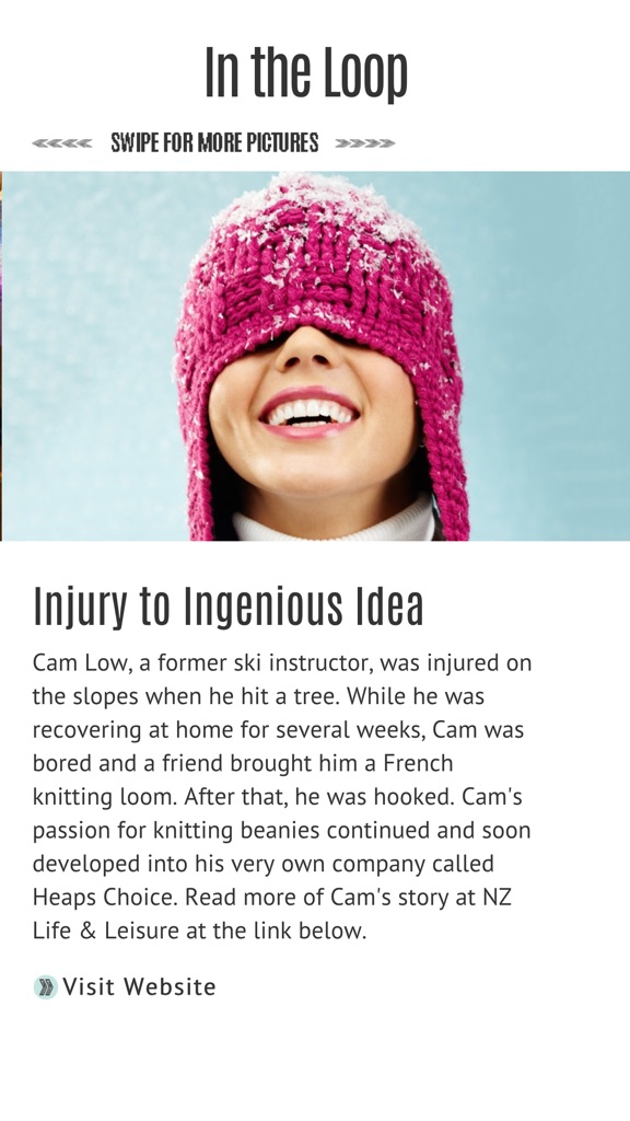 【图】Knitsy Magazine:  The new interactive knitting magazine designed exclusively for the tablet & phone(截图2)