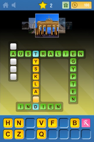 Crosswords & Pics - Country Edition screenshot 2