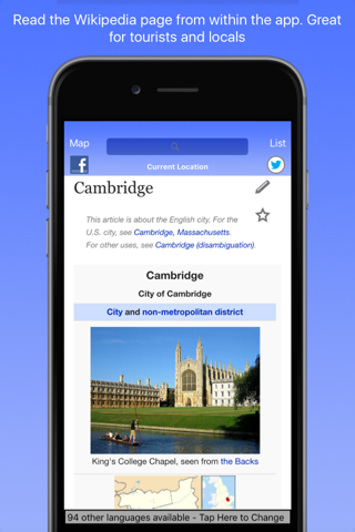 Cambridge Wiki Guide screenshot 3