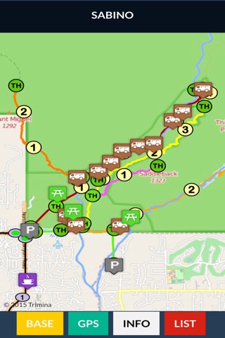 Sabino Canyon Trail Map Offline screenshot 4