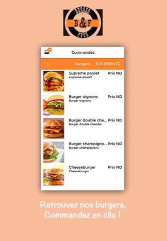 Burger Food screenshot 2