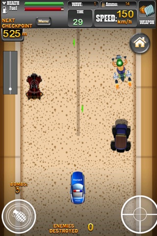 Extreme Police Car Highway Chase - best driving and shooting game screenshot 3