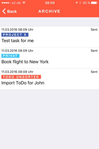 tabsana - fastest way to push tasks to asana, wunderlist, producteev or e-mail screenshot 4