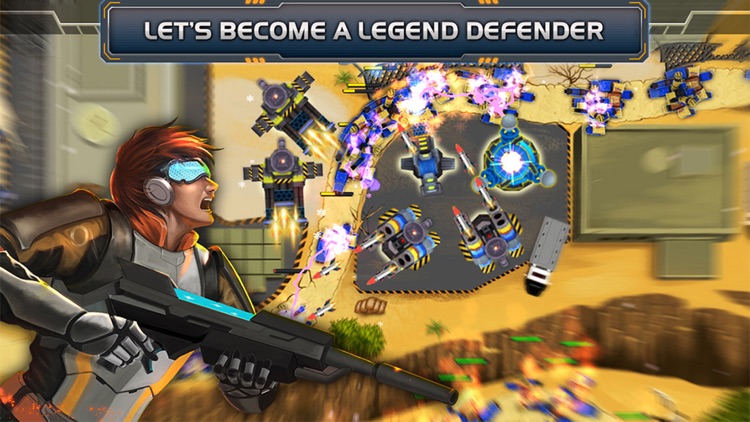 Tower Defense: Robot Wars screenshot-3