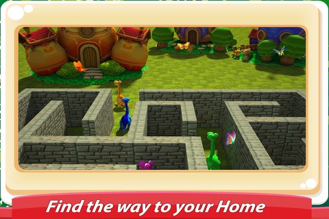 Cute Dinosaur Kids Maze Simulator 3D screenshot 4