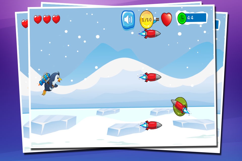 My little penguin jetpack dash screenshot 3