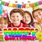 This app helps you create awesome looking birthday photos with lots of frames, stickers  labels and beautiful fonts