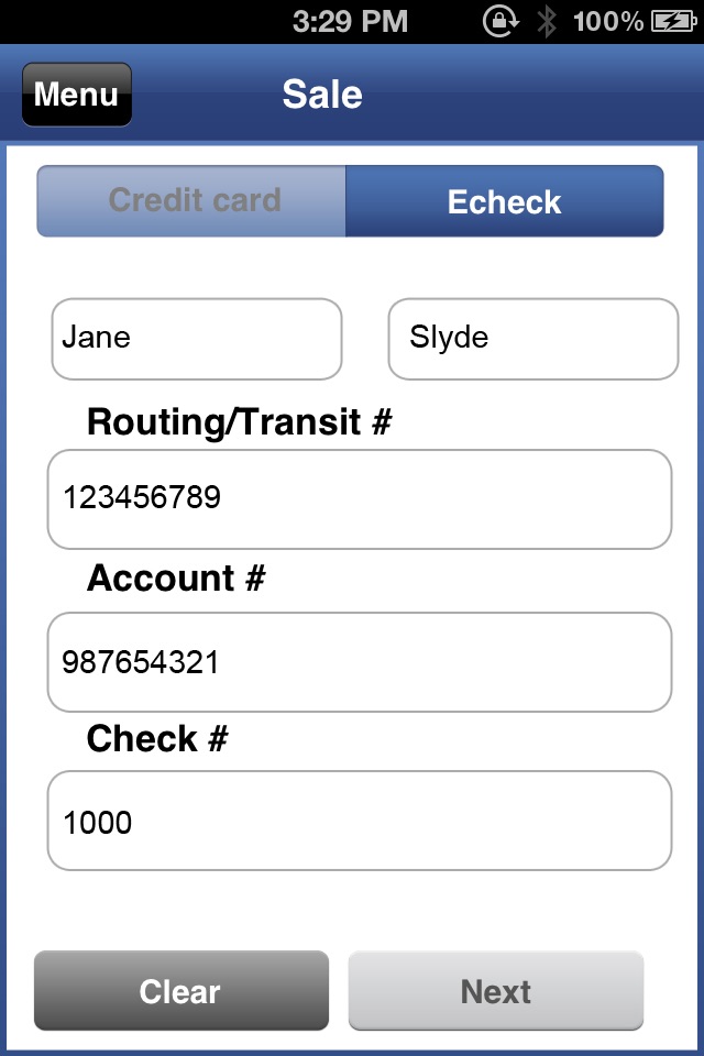 Forte Mobile Payments screenshot 2