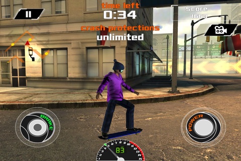 City Skateboard Racing : eXtreme Urban Street Skater - PRO Game screenshot 2