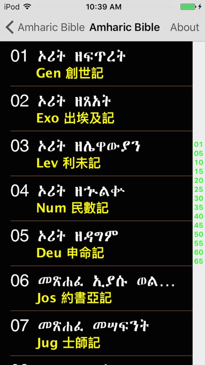 Amharic Audio Bible 阿姆哈拉語圣经