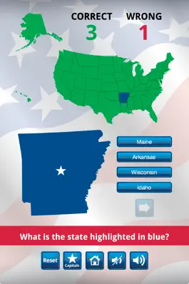 Game screenshot US States and Capitals Quiz : Learning Center mod apk