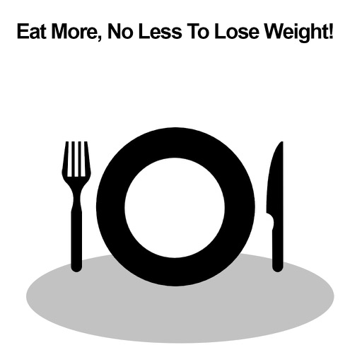 Eat More, Not Less To Lose Weight! icon