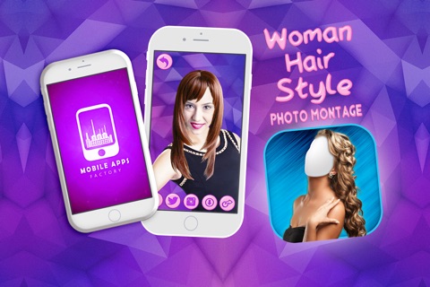 Women Hairstyle.s Photo Montage Maker – Change Your Look In Virtual Hair Makeover Salon screenshot 3