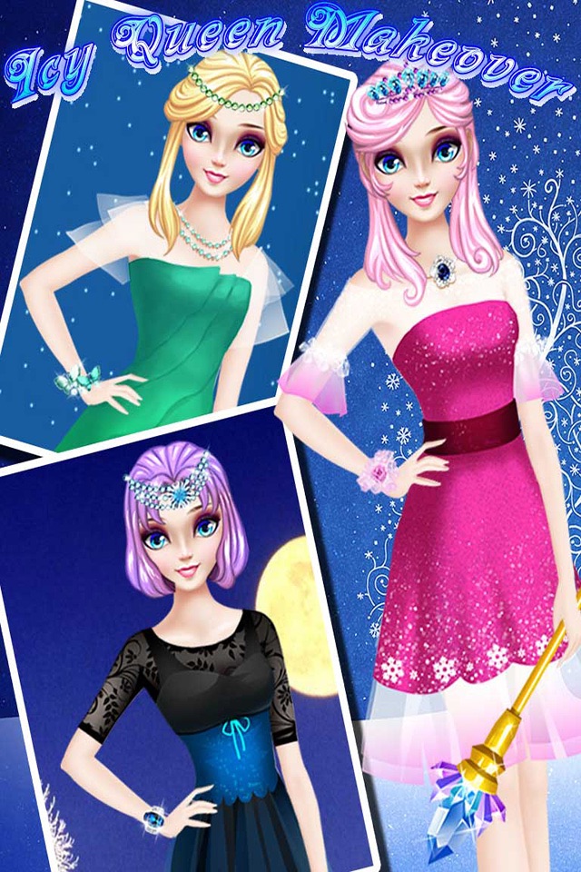 Icy Queen Makeover Game for Girls screenshot 4