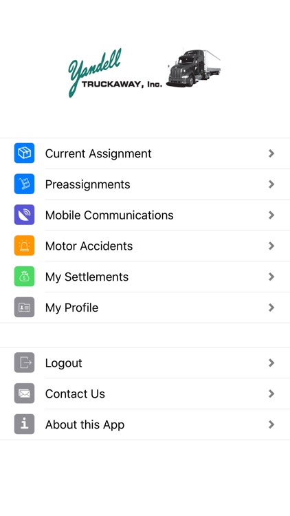Yandell Truckaway Mobile App