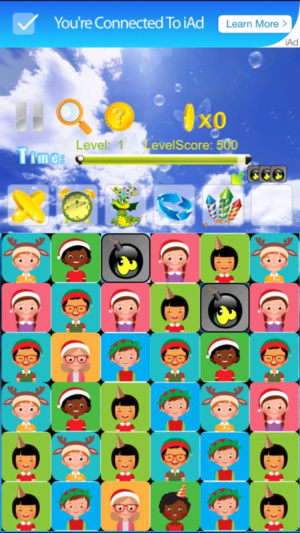 puzzle christmas-play with fun santa