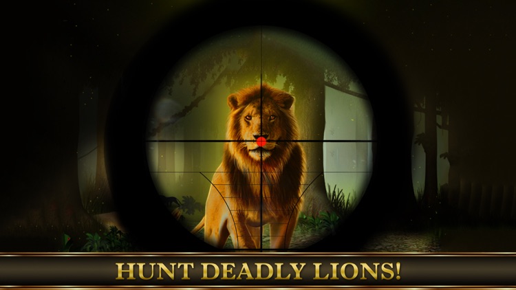 3D Loin Hunting Simulator - Animal Wildlife Safari Shooting Season HD screenshot-4