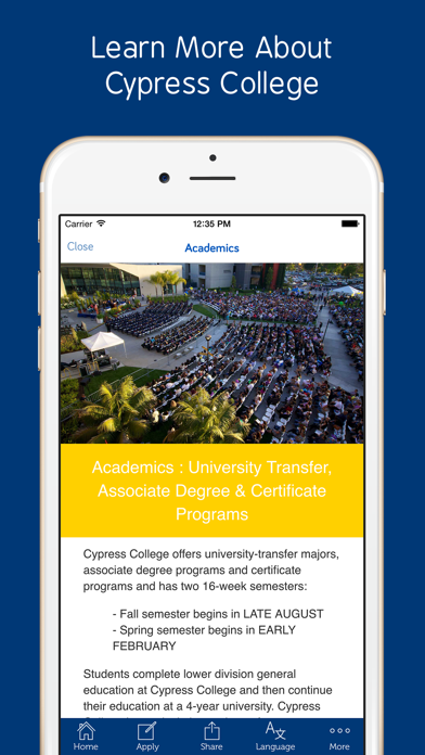 How to cancel & delete Cypress College - Prospective International Students App from iphone & ipad 3