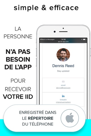 IID - send business cards to anyone ( custom and perfect ) screenshot 4