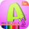 Learn Drawing and painting ABC, vehicles and dino