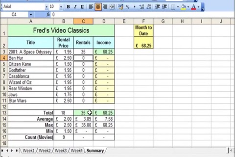 Learn Spreadsheet Skills screenshot 4