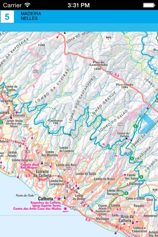 Madeira. Tourist map. screenshot 4