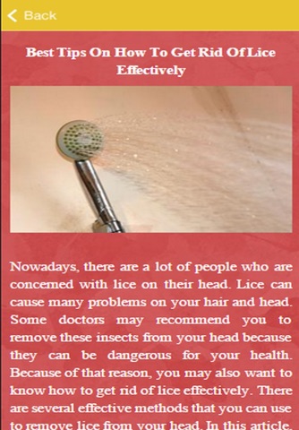 How To Get Rid Of Lice screenshot 2