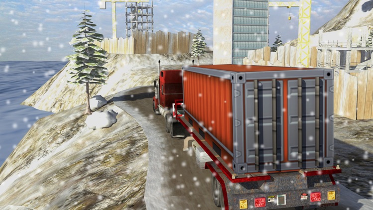 Winter Truck Driver Cargo Simulator Game