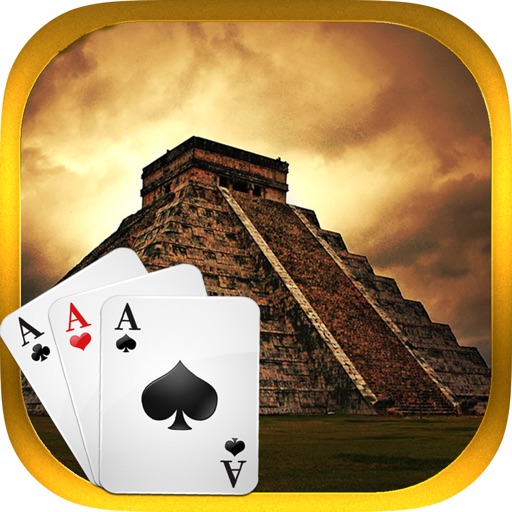 Mayan Pyramid Solitaire Paid-Temple of the Sun Gods Icon