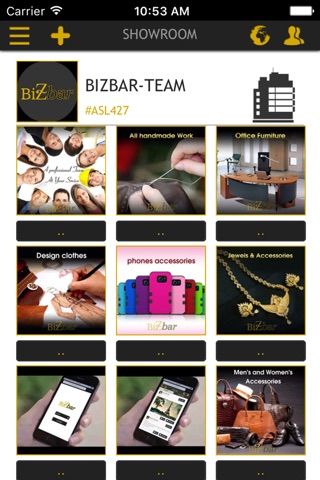 BiZbar screenshot 2