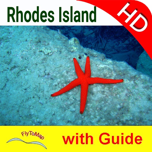 Rhodes Island HD - Travel Map Navigator