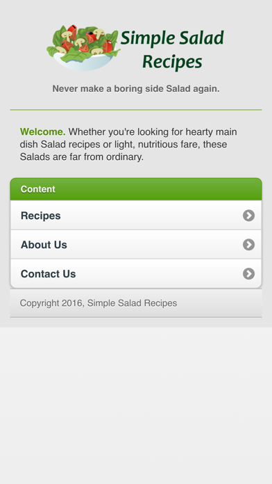 How to cancel & delete Simple Salad Recipes from iphone & ipad 1