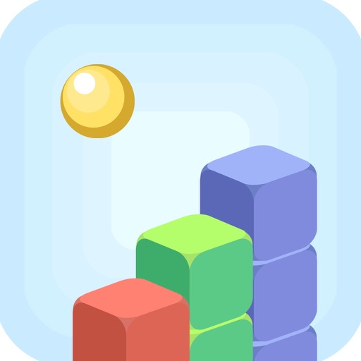 Sky Ball - Color Base Brick Jump icon