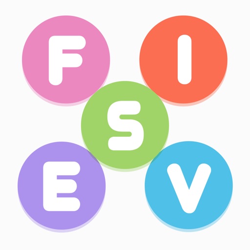 Fives - 5 letter word game Icon
