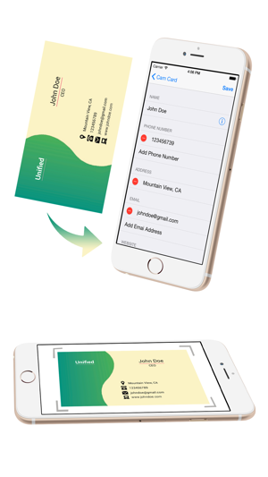 Card Contact -best new card reader,scanner iPhone(圖1)-速報App