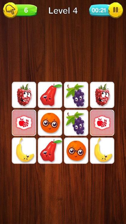 Fruits Match.ing Memory Game.s for Kids and Toddlers – Pair Cards to Train Your Brain screenshot-3