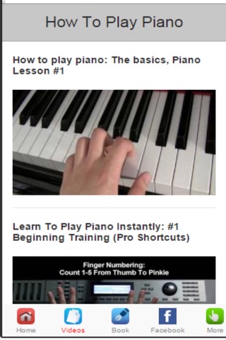Learn to Play Piano‎ -  Simple Tips for Playing The Piano screenshot 4
