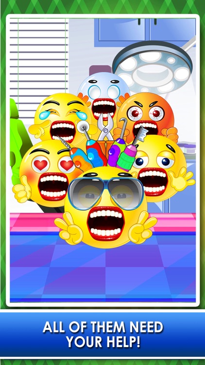 Emoji Dentist Doctor Salon - little spa kids games! screenshot-3