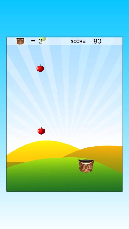 Catch The Apples! Falling Objects Game - Free screenshot-4