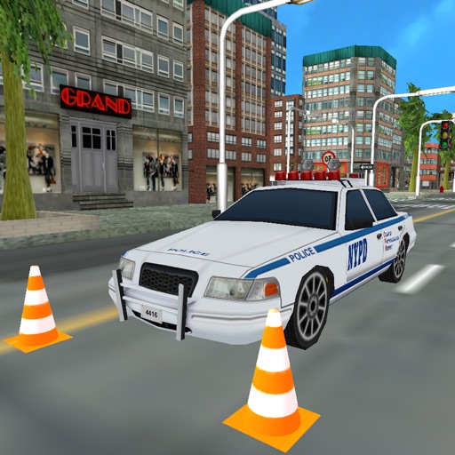 Police Car City Simulator iOS App