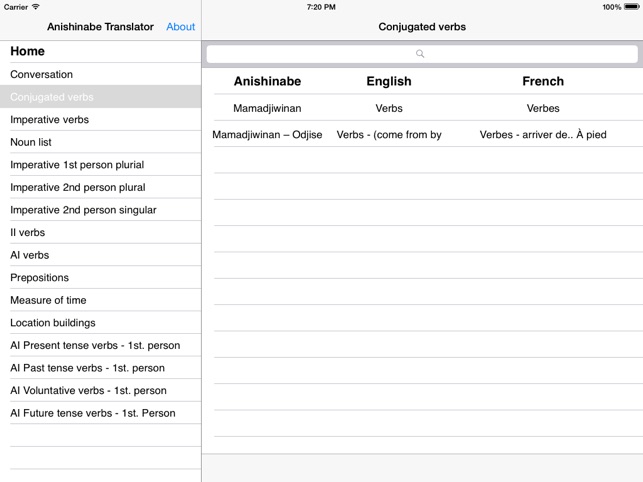 Anishinabe Translator V2 IPad(圖4)-速報App