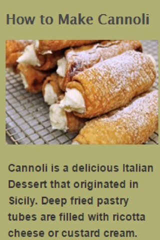 How To Make Cannolis screenshot 2