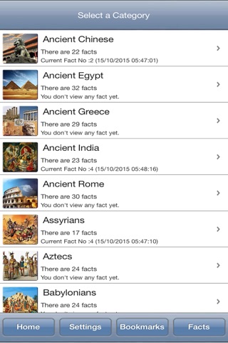 Cool Ancient History Facts screenshot 2